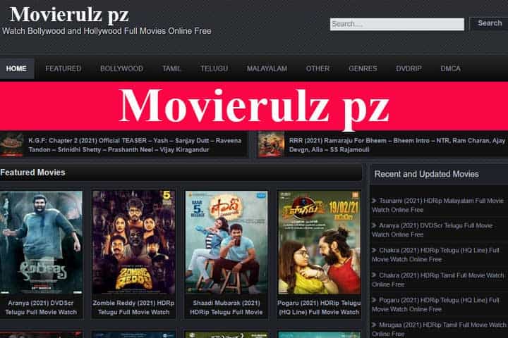 Movierulz : Movierulz4 Movie Download Pirated Site 2021 - Trueonlinecbd.